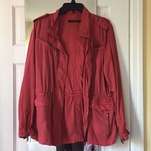 Light Red “Max Jeans” Jacket- Women’s Large